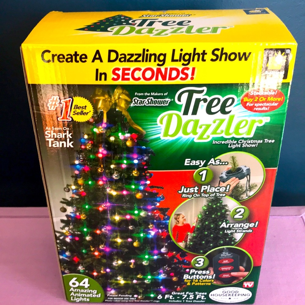 NIB Shark Tank Tree Dazzler 16 Colors